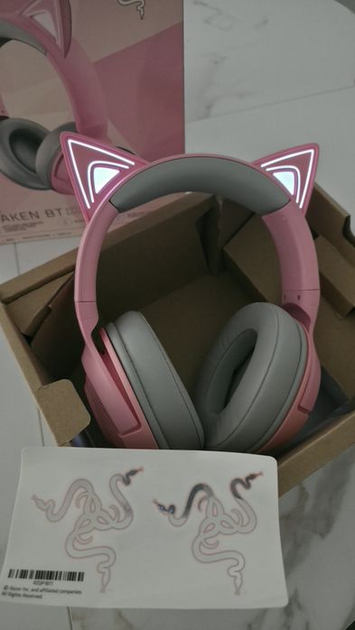 Headsets Razer Razer Kraken BT (Kitty Edition)