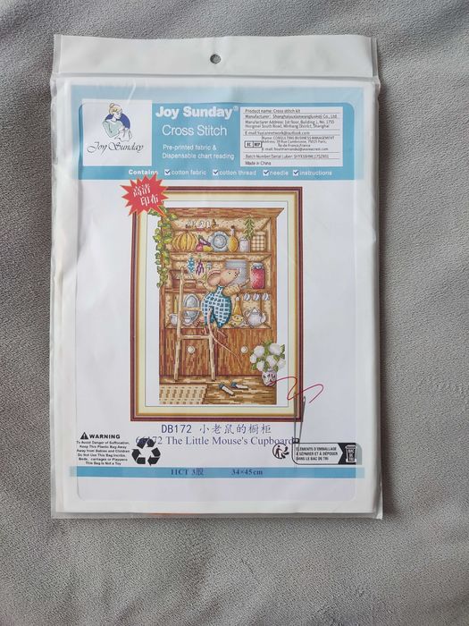 Zestaw do haftu krzyżykowego 11ct 34x45