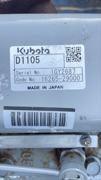 Silnik kubota d1105 carier vector 1350 thermo king tk376N