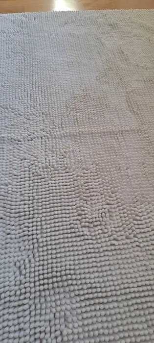 Tapete Casa de Banho Pelo Alto Branco 140x80 NOVO