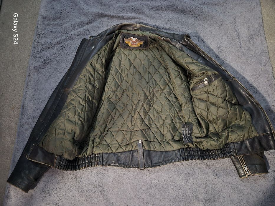 Harley Davidson Vitange skorzana  kurtka oryginal Roz.XL