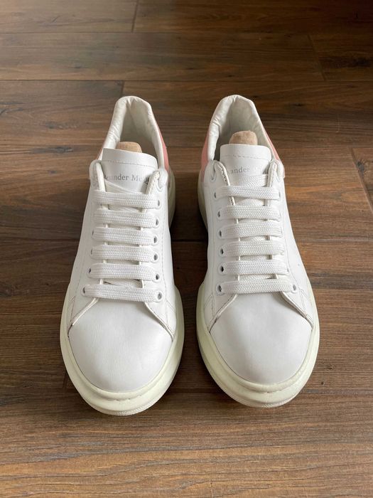 Alexander McQueen White/Pink rozmiar 38