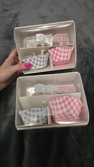 Sprzedam opakowanie na mufinki idealne na garden party , baby shower