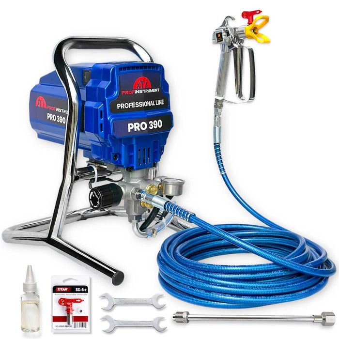 Поршневий фарбувальний апарат Profinstrument PRO 390 (1800 Вт, 2,0 л/хв)