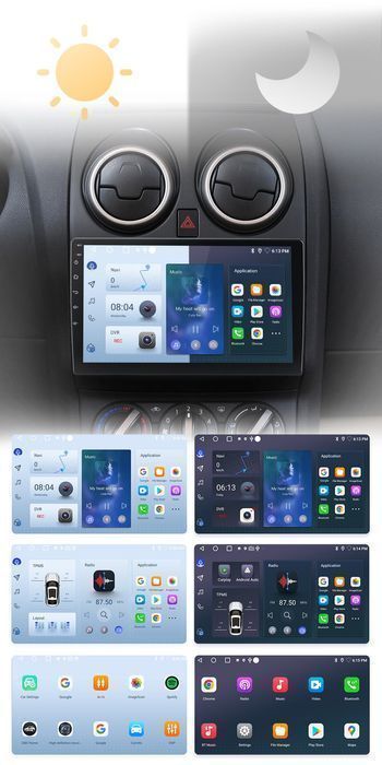 Nissan Qashqai J10 – Radio Android 9” CarPlay