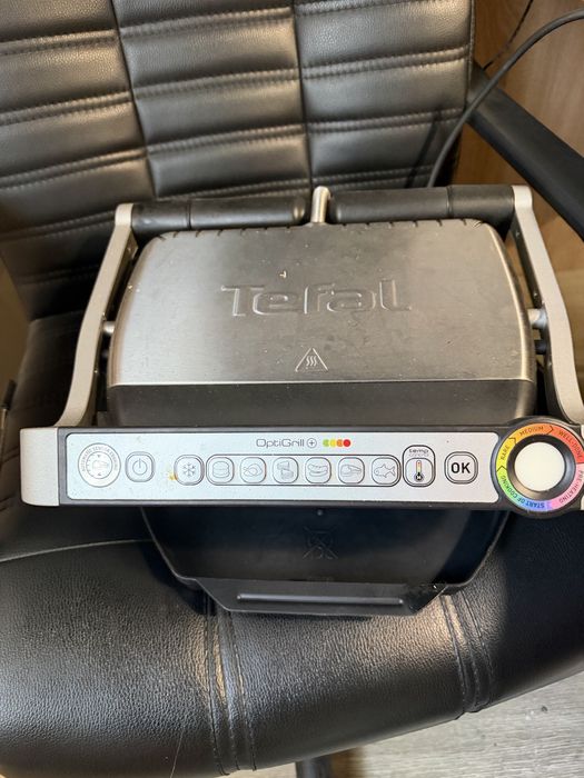Електрогриль Tefal OptiGrill+ GC712D34, автоматичні програми