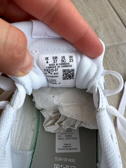 США! Жіночі кросівки Puma Carina Lift 374225-07 Оригінал Шкіра 35.5-39