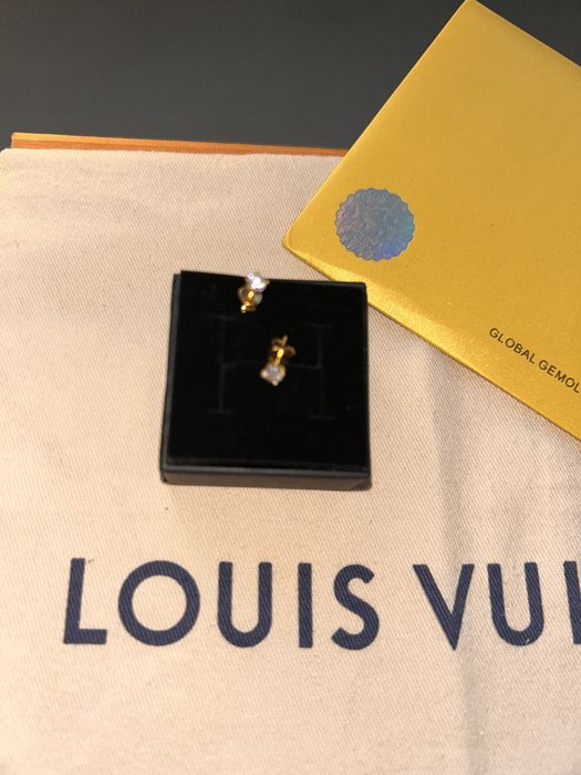 Kolczyki Moissante Zlote