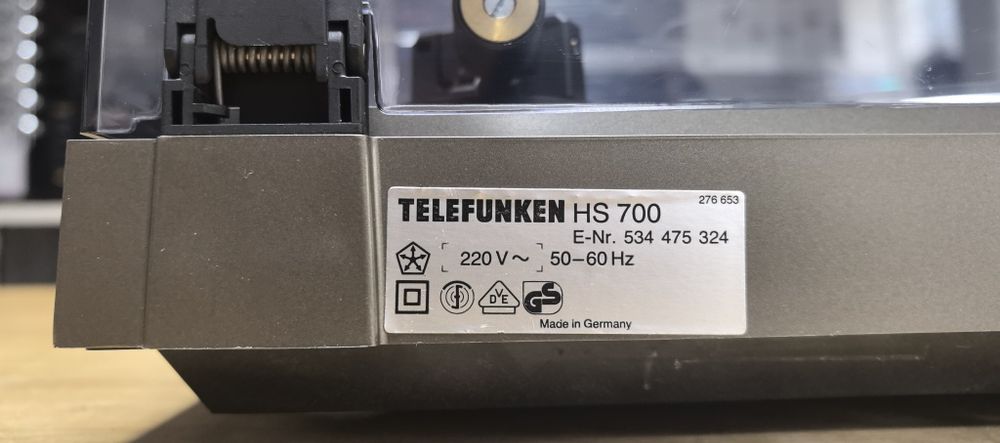Вініловий програвач Telefunken HS700