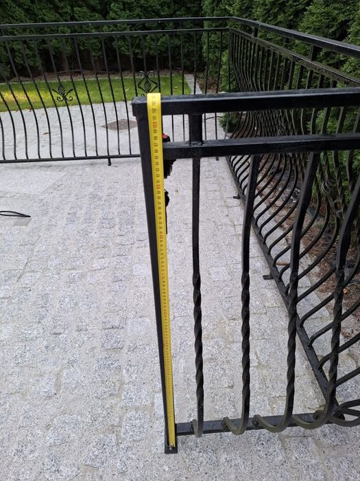 Barierka stalowa balkonowa