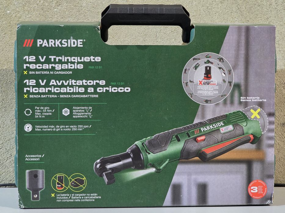 Roquete eletrico 12v parkside