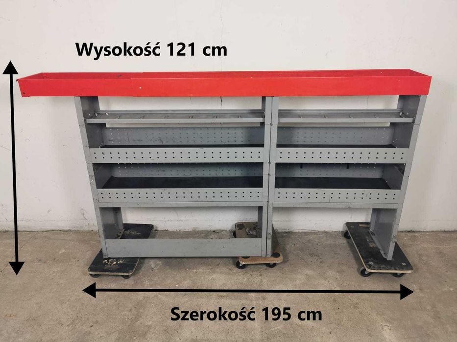 Zabudowa serwisowa warsztatowa Trafic VIVARO PRIMASTAR TRANSIT CUSTOM