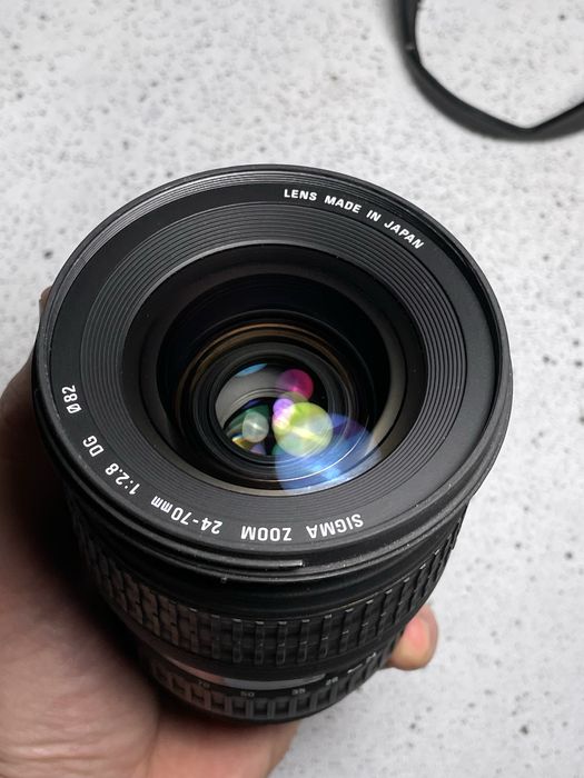 Вживаний Sigma 24-70mm f/2.8 під Canon EF