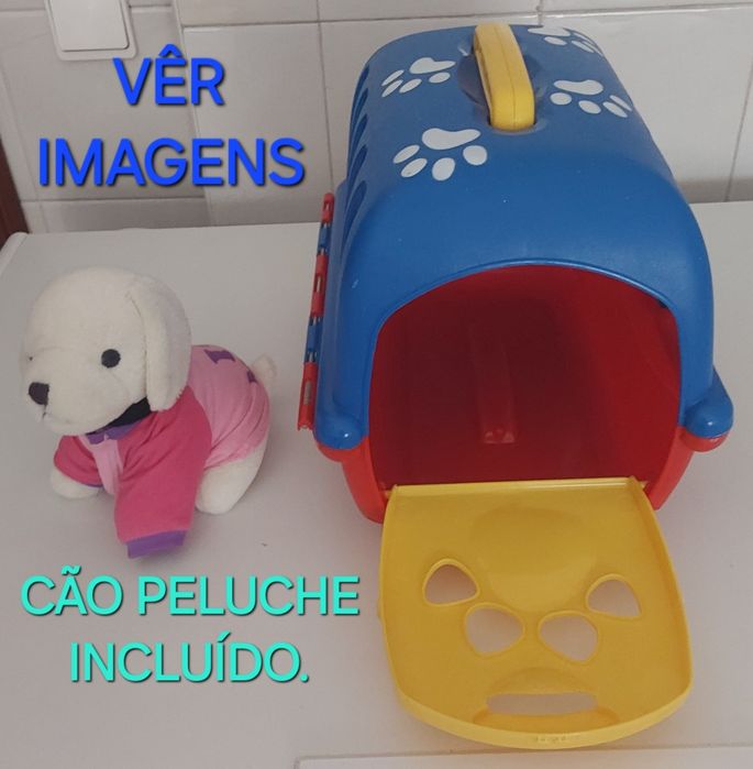 TRANSPORTADORA ANIMAL , CRIANÇA BRINCAR.Veterinária,Casa,Quarto,Sala.