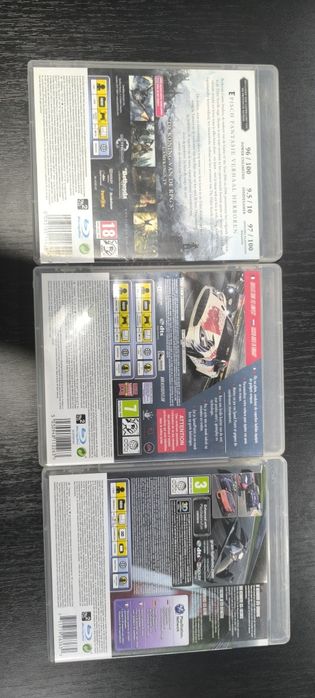 Need for speed rivals/Gran turismo 5/Skyrim PlayStation 3