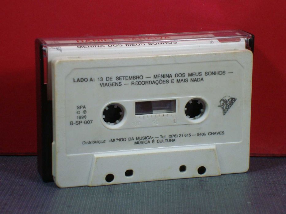 Daniel Saraiva - Menina Dos Meus Sonhos / Cassete / VG Plus