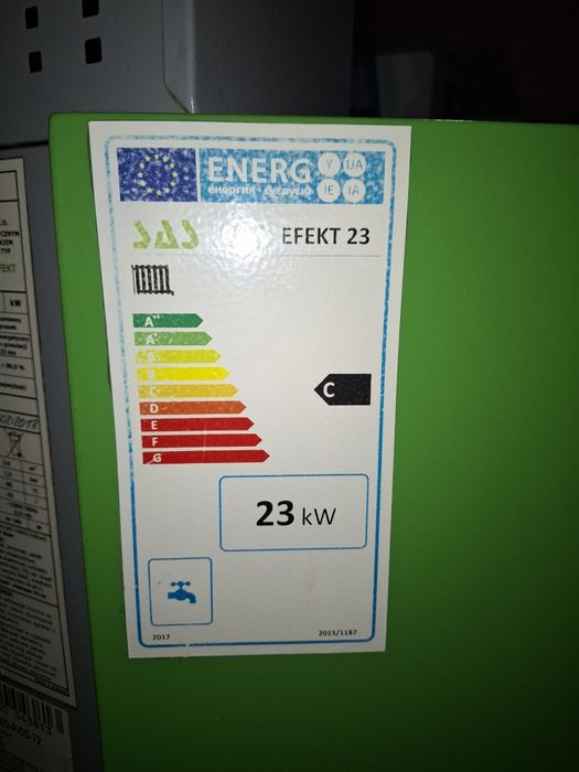 Piec 5 klasy SAS EFEKT 23 KW na ekogroszek