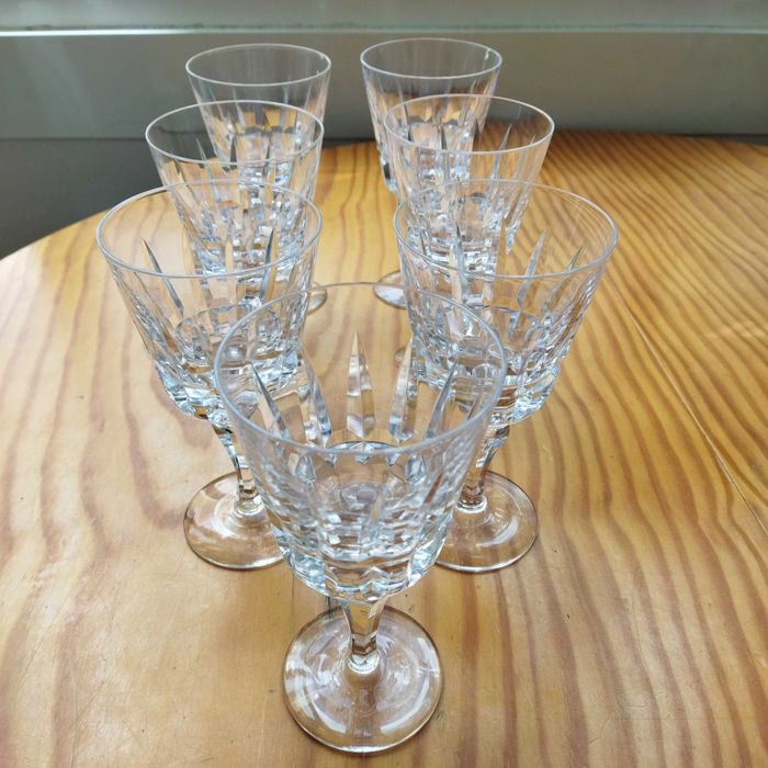Conjunto de 25 copos de cristal