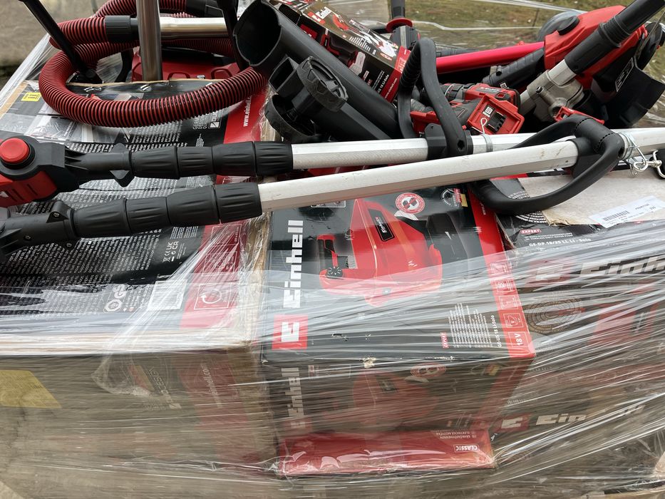Палета стоки Einhell Amazon з європи тільки робочий інструмент
