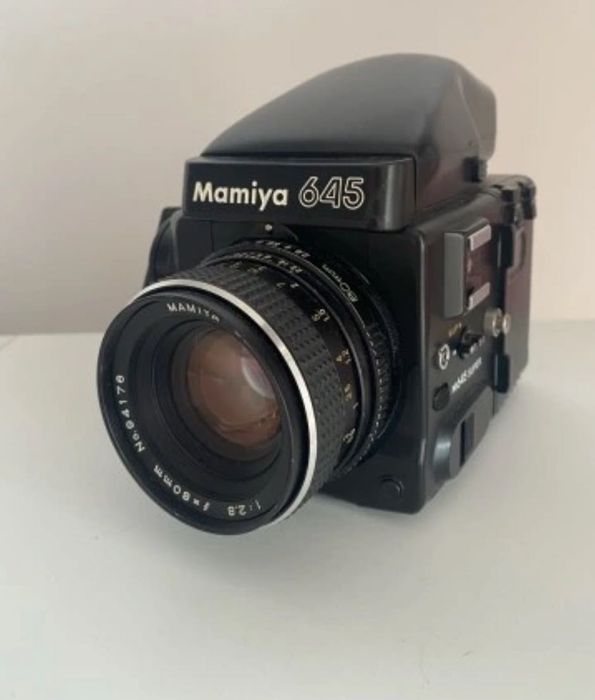 Mamiya 645 Super + Sekor 80mm 2.8 + pryzmat AE