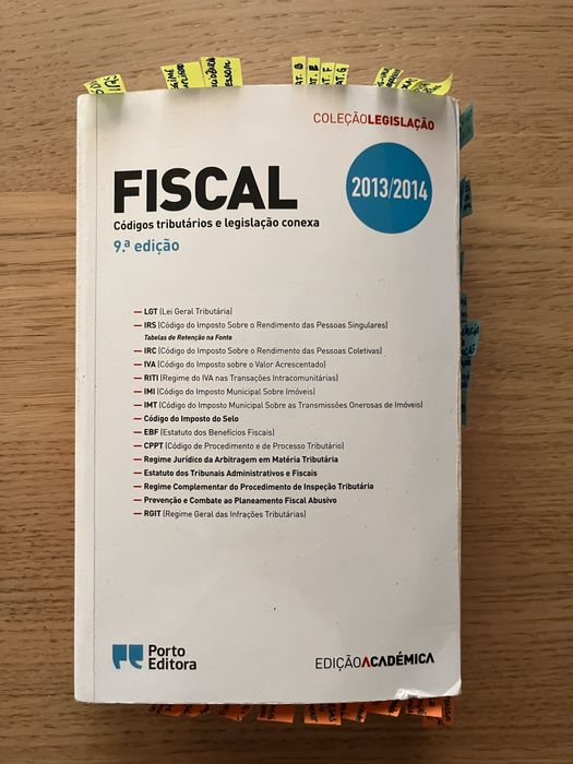 Fiscal - Códigos tributários e legislação conexa
