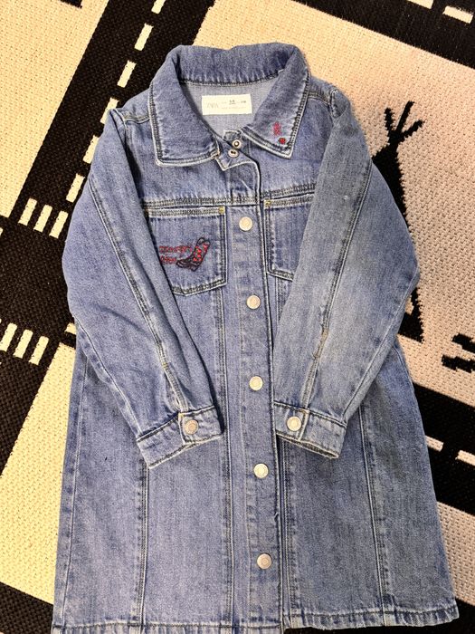 Джинсове плаття ZARA