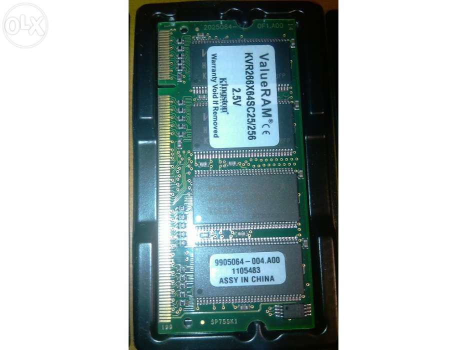 Memórias para portátil ddr ddr264586224440961124
