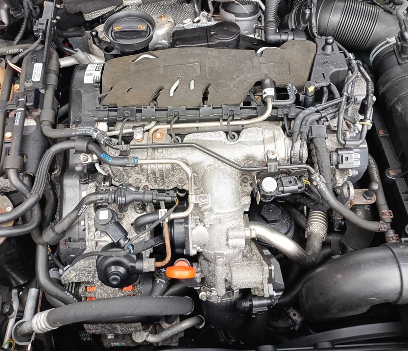 VW Touran I Lift Intercooler Schowek Lusterko LA7W Silnik CAB 2.0 TDI