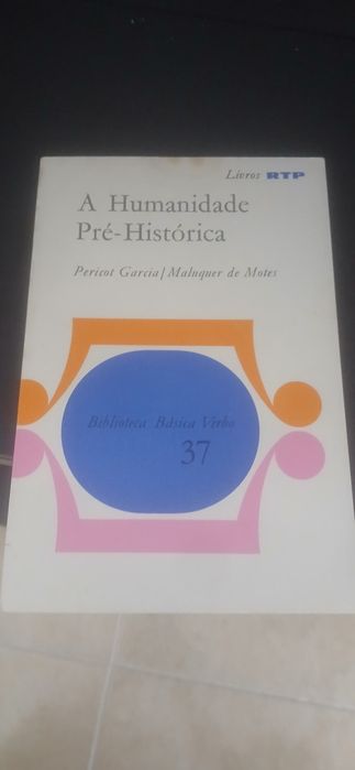 Livros rtp - a humanidade pré - história, Pericot Garcia, Maluquer de Motes
