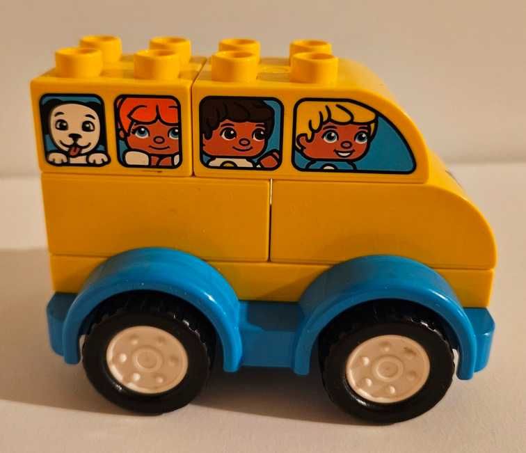 Mój pierwszy autobus, bus – Lego Duplo 10851 oraz helikopter