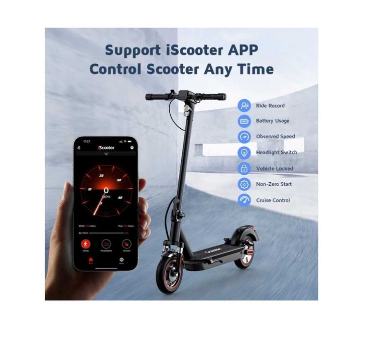 Trotinete Elétrico ISCOOTER I10Max 750W