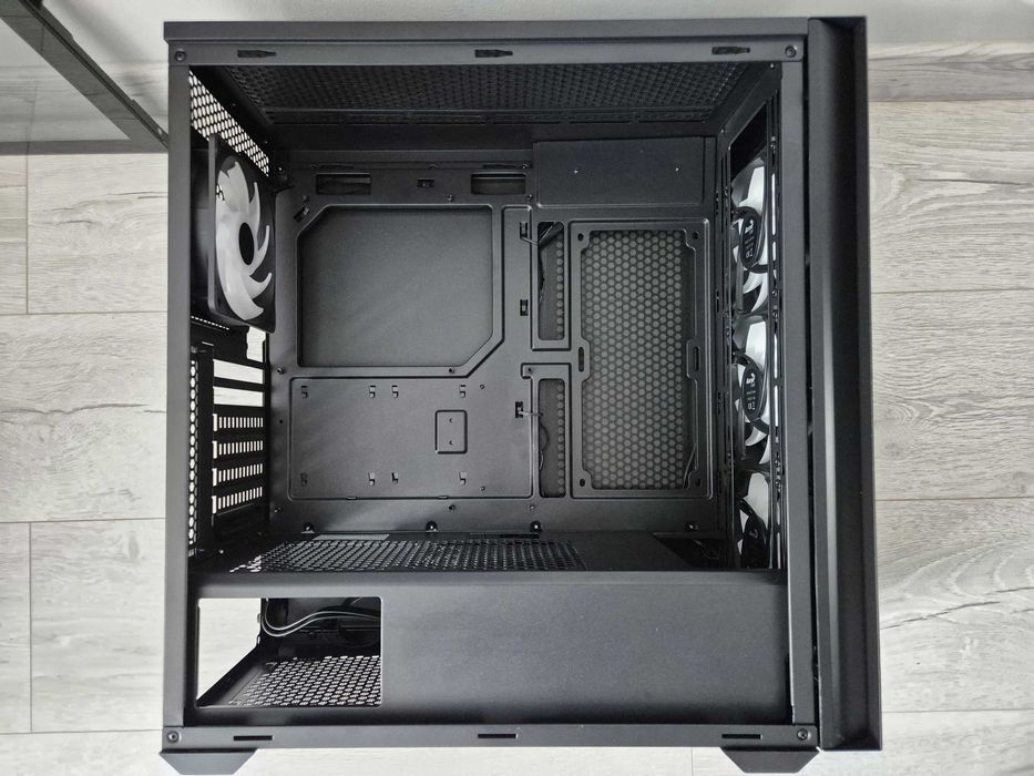 Ціна\якість! Класний mATX корпус з ТОП продувом. 4*120mm A-RGB FAN хаб. Trade-IN