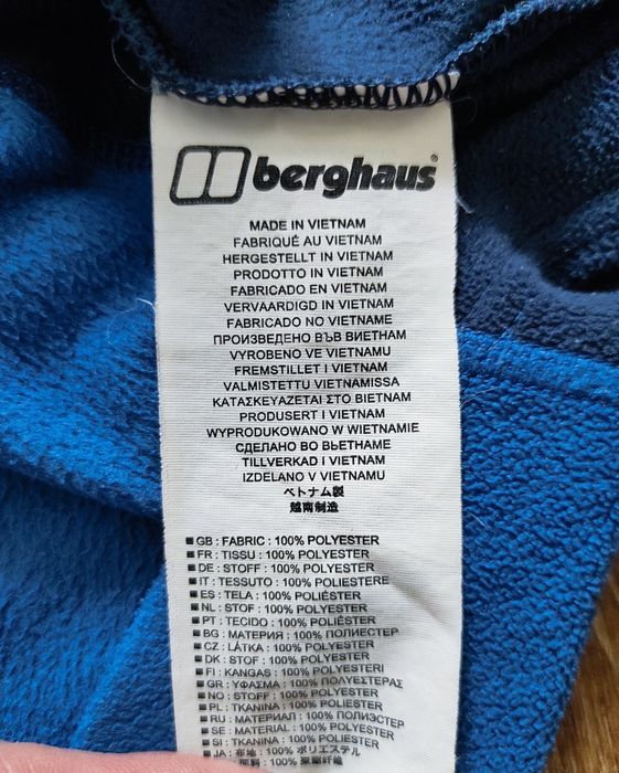 XL Berghaus оригінальна чоловіча флісова кофта