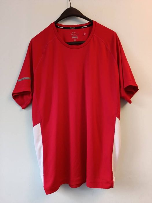 Футболка Nike Running Dri-FIT оригінал червона розмір XL спортивна