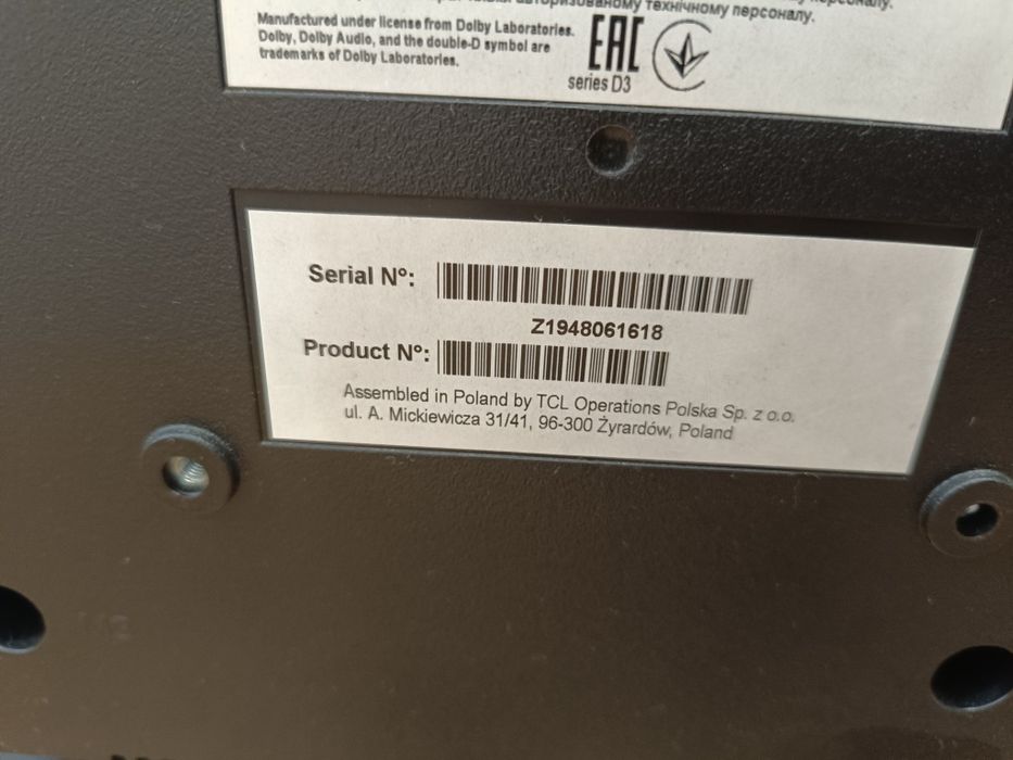Telewizor tv Thomson  32` plus dekoder