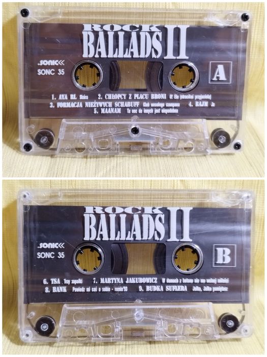 Kaseta magnetofonowa "Polskie Składanki" / 4 Albumy