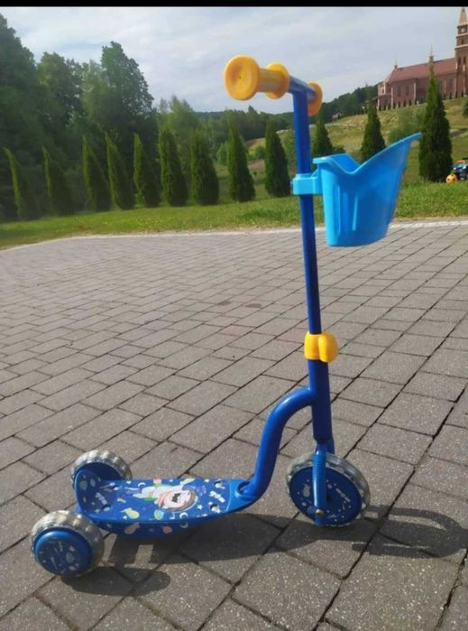 Hulajnoga trojkolowa dziecieca