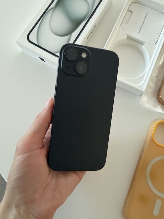 iPhone 15 256 GB bateria 100%  1 własciciel | 4x MagSafe GRATIS