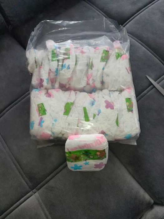 pieluszki pampersy Bonjour na  4-9kg - 48 szt