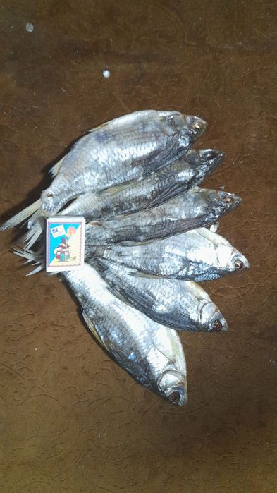 Вяленая густера,плотва,чехонь, подлещик