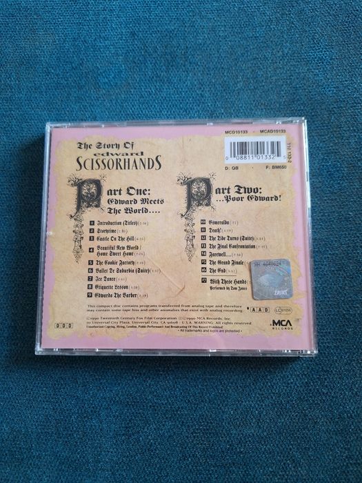 Płyta Edward Nożycoręki