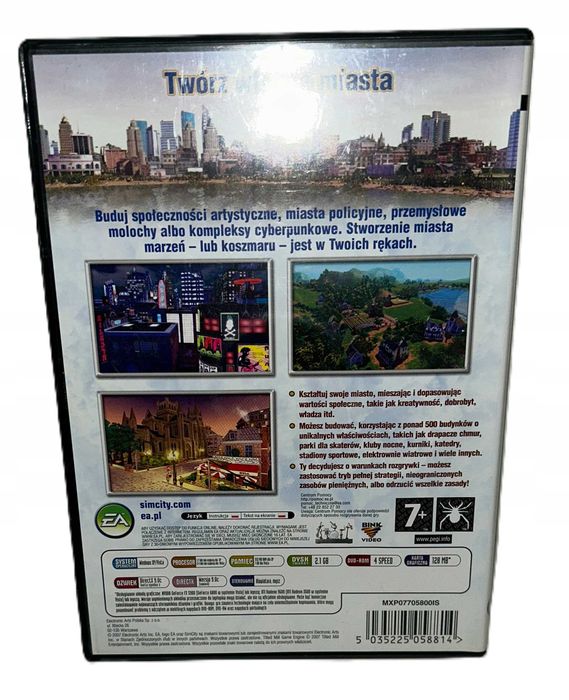Sim City Społeczności Box PL