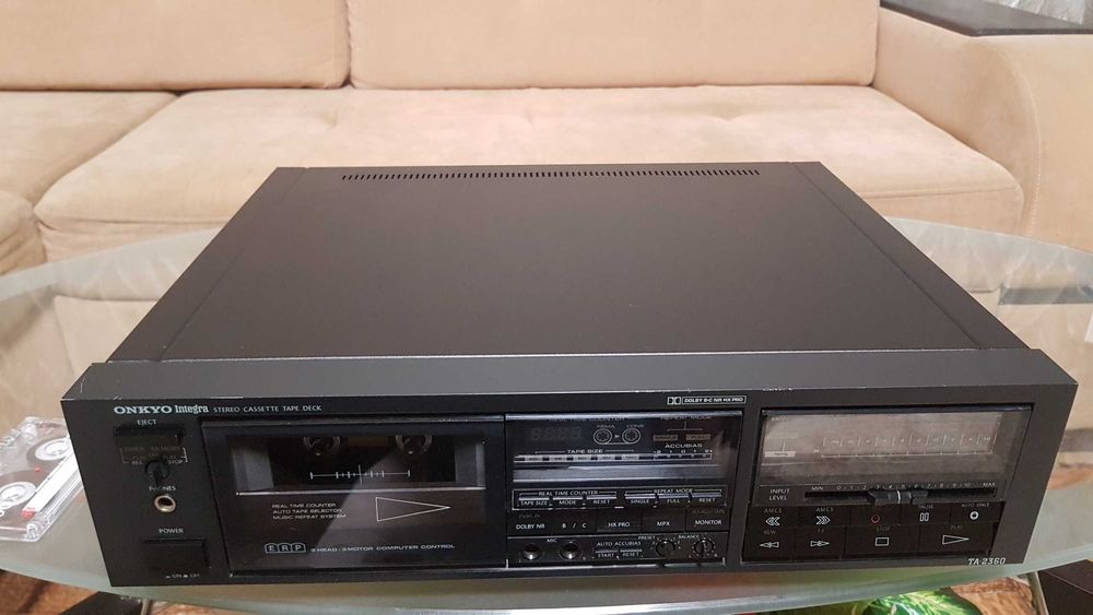 Кассетная дека Onkyo Integra TA-2360 Cassette Tape Deck made in Japan