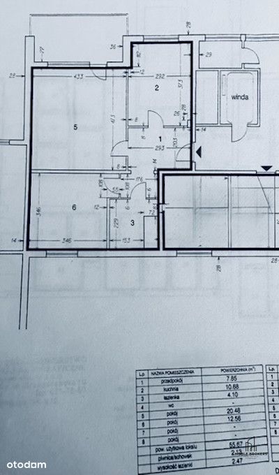 Mistrzejowice | 56m2 | 2 pok +os. kuchnia | loggia