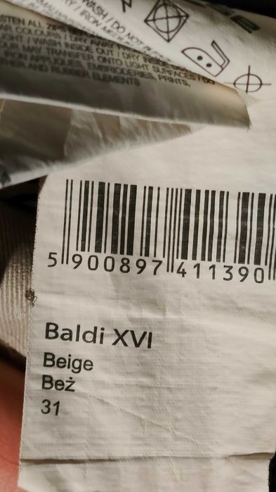 Spodnie chinos Diverse rozm. 31