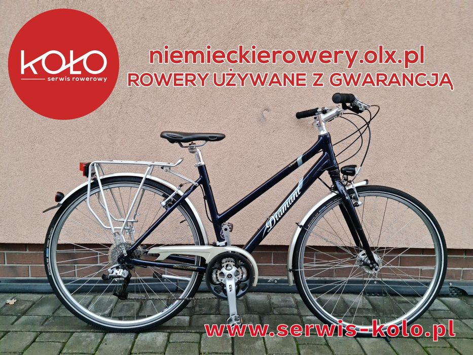 Rower damski damka miejski DIAMANT koła 28 okazja aluminium polecam