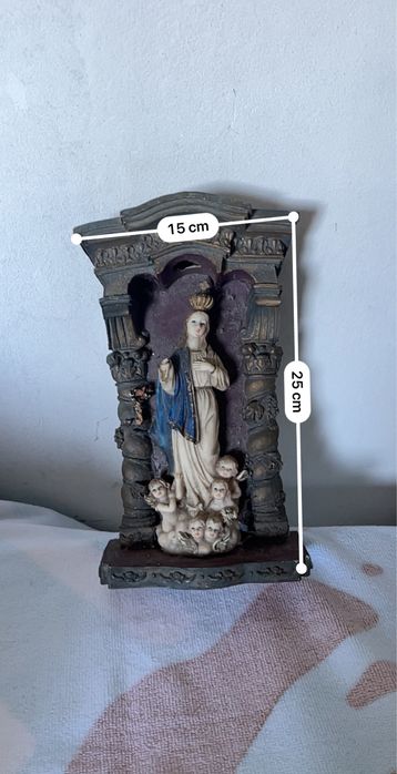 Nossa senhora com anjos - oratorio religioso