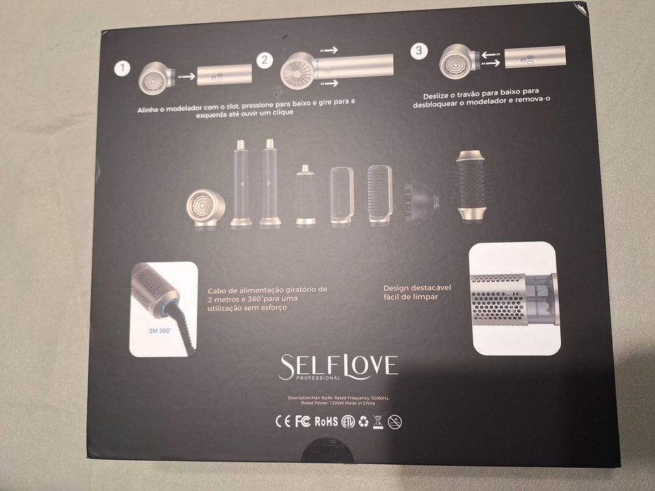 Secador modelador SelfLove com garantia