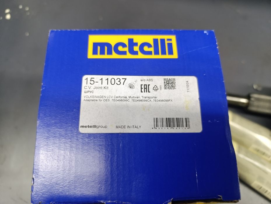 ШРКШ ( ШРУС) VW Transporter VI 2.0 TDI, Multivan