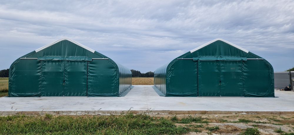 Hala łukowa 10x20,5,6 200m2 bele namiotowa wiata garaż magazyn hangar